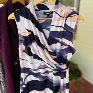 Colorful DKNY Blouse